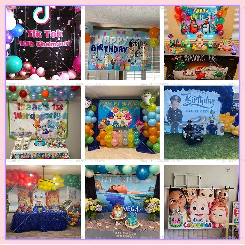 KPOP Witch Hunters Coven Girl Group Backdrop Magic Fantasy Party Theme Girls Adult Birthday Decor Photo Background Supplies