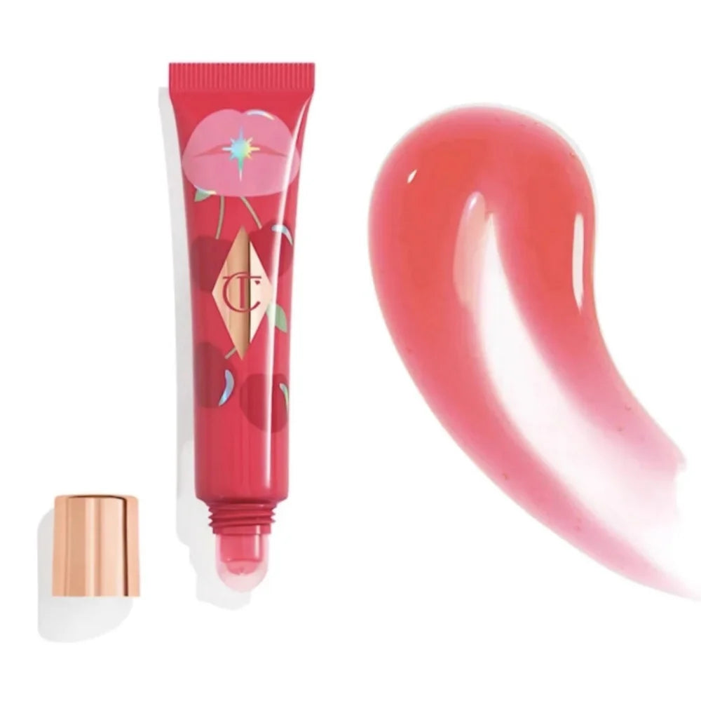 Charlotte Tilbury Unreal Lips Healthy Glow Nectar Oil Collagen Lip Bath Pillow Talk Lipstick Natural Shine Cosmetics Makeup Gift