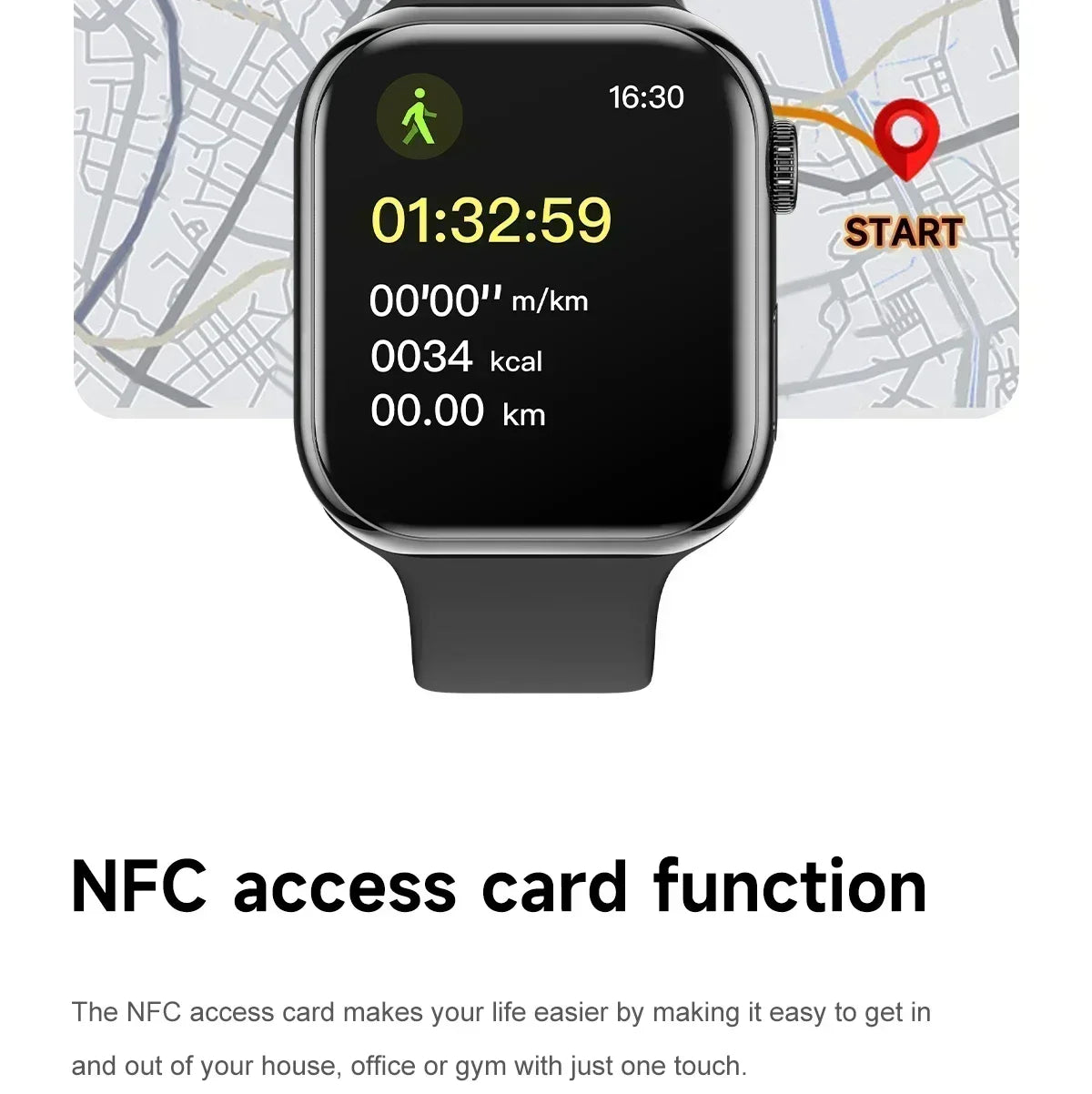 2026 New For Apple GPS Watch 10 Smart Watch Men HD AMOLED Memory Music 3D Surround Bluetooth Call Waterproof Smartwatch Woman