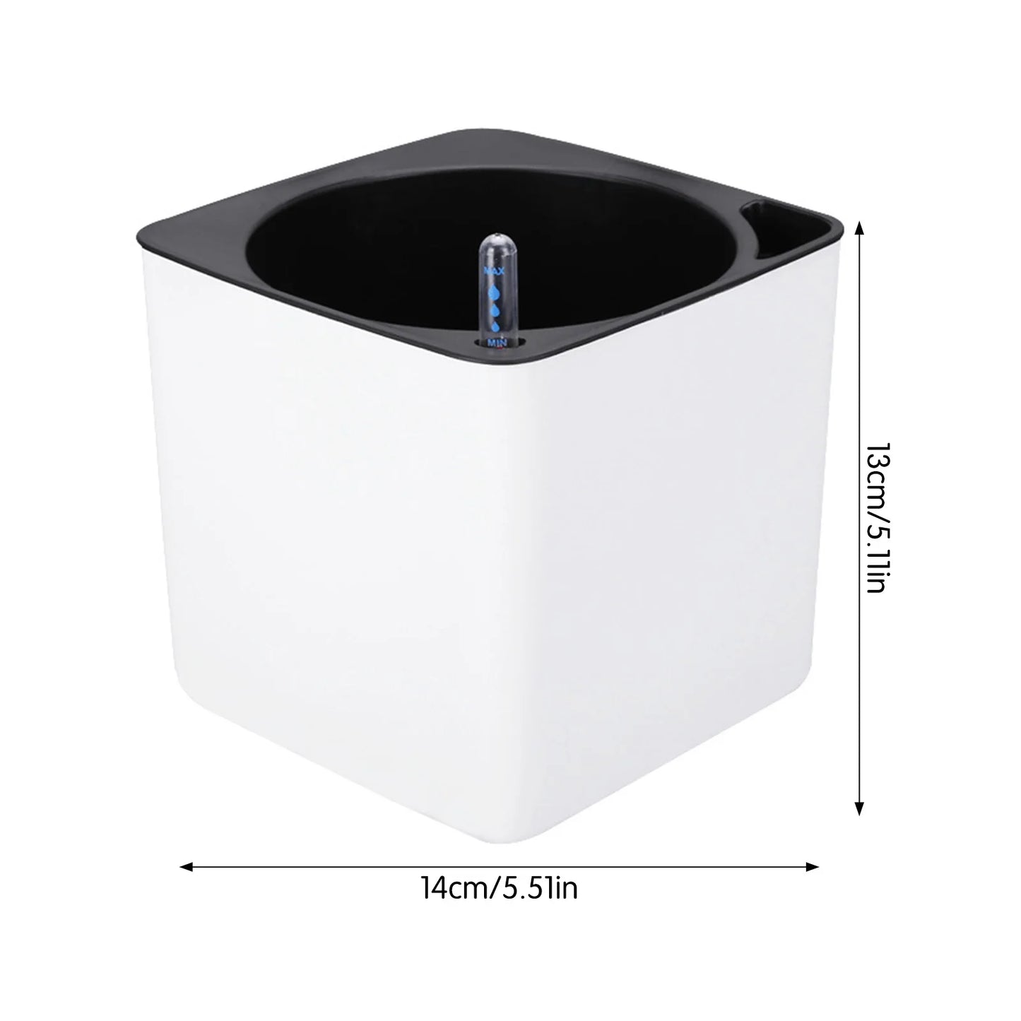 3 size Lazy flowerpot Green Plant Self Watering Flower Pot automatic water absorption green ivy pot Planters For Home