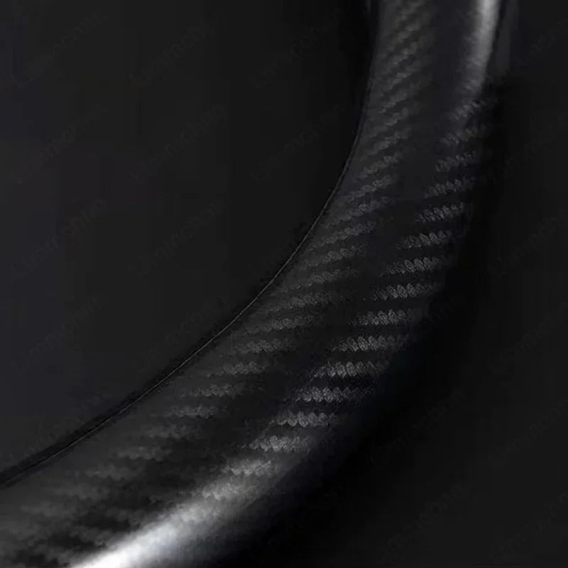 Car Steering Wheel Cover Car Decoration Accessories For Mercedes Benz AMG W203 W206 W220 W205 W211 W212 W201 W210 W108 GLA GLK