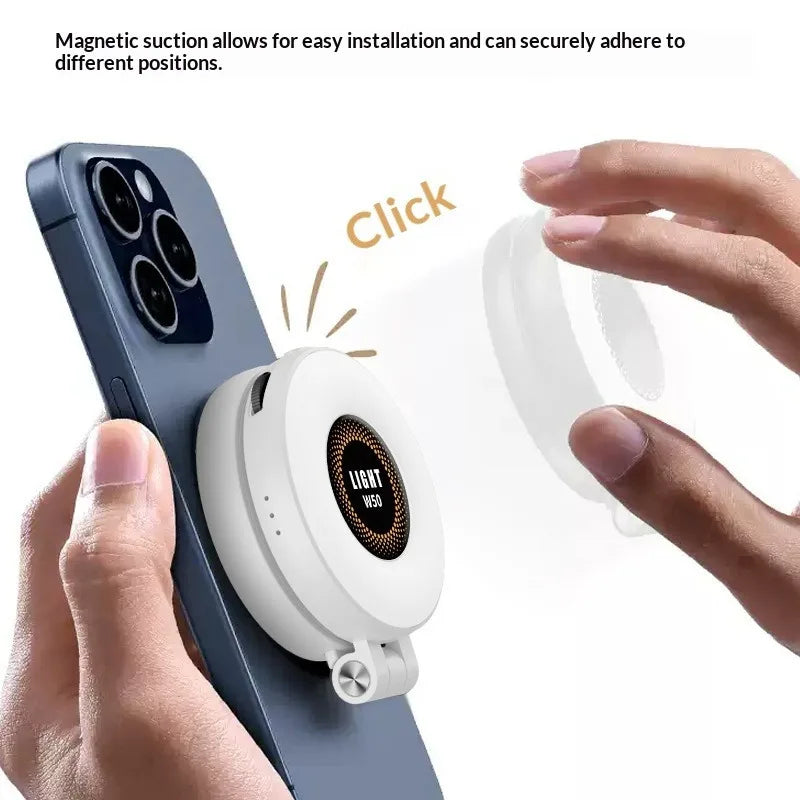 Mobile Phone Tablet Magnetic Fill Light, Portable Handheld Lighting