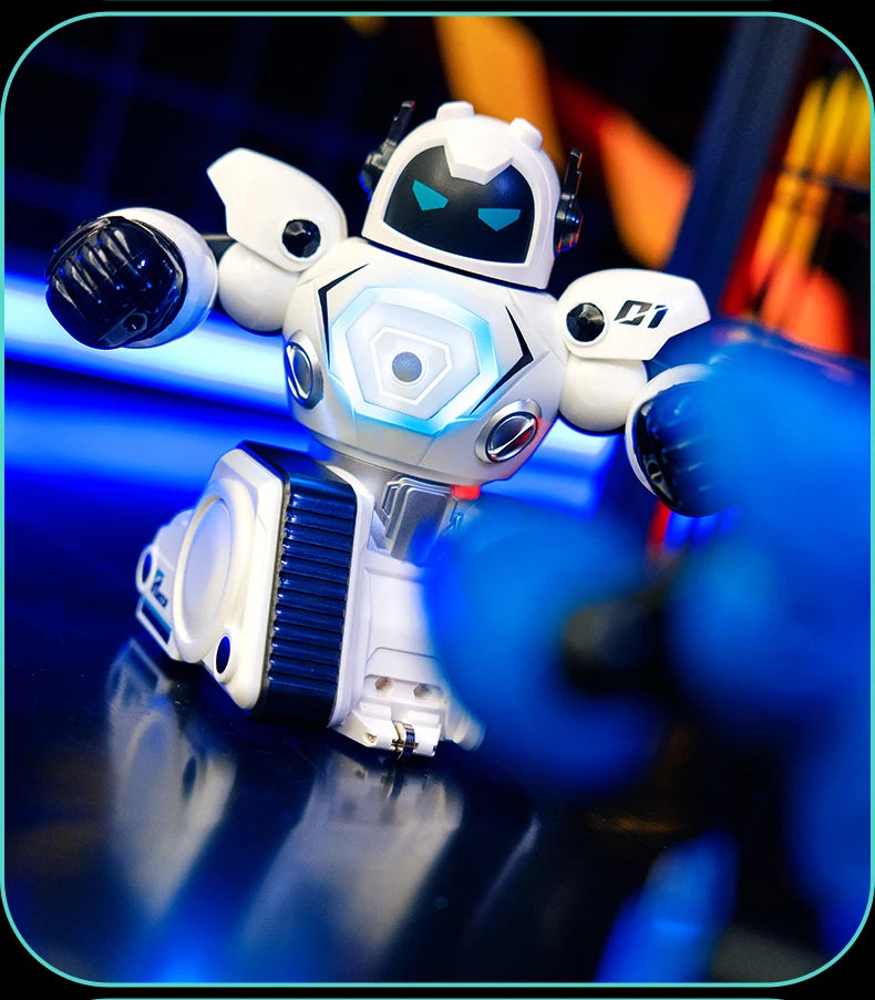 JJRC R30 parent-child interactive remote control football fighting robot double boxing remote control boy DIY children's toy