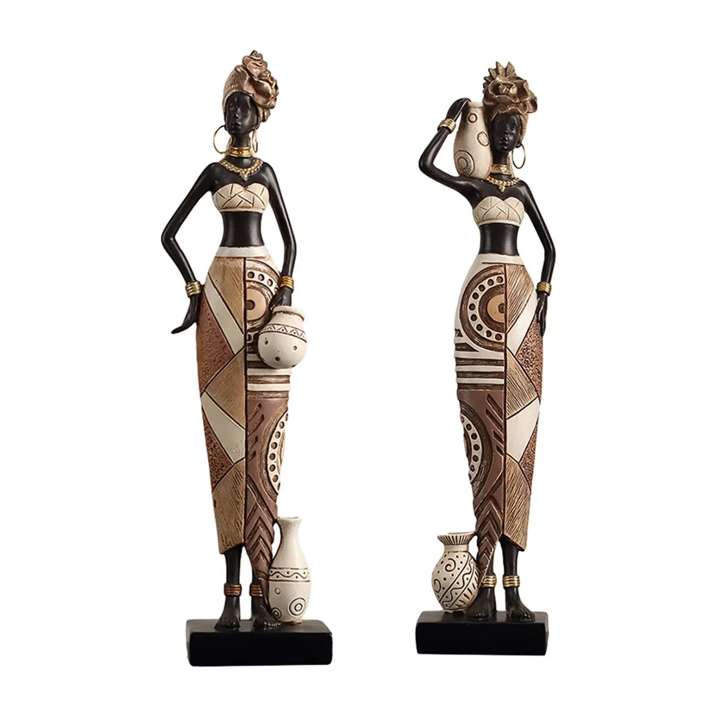 African Women Statue