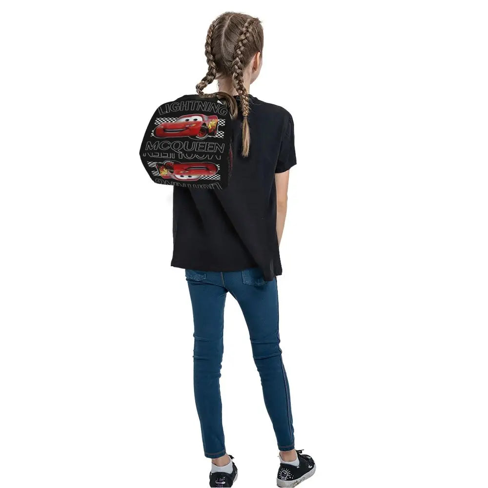 Custom Car 95 Lightning Mcqueen Insulated Lunch Bag for Women Resuable Racing Car Thermal Cooler Bento Box Office Picnic Travel
