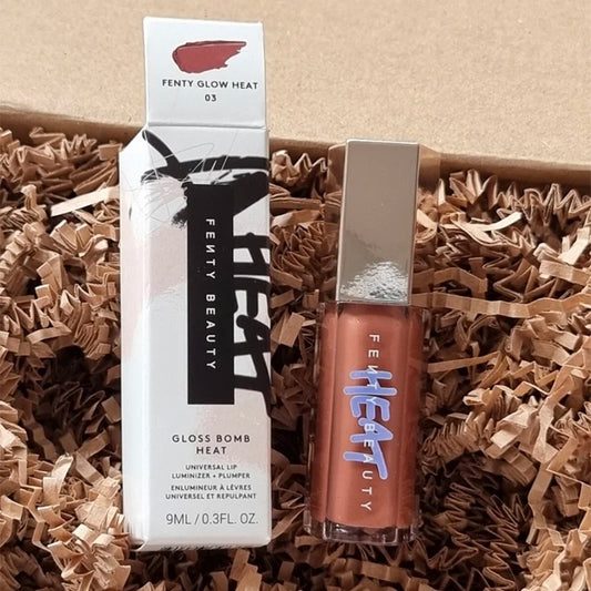 Fashion Fenty Beauty Lip Glaze Moisten Shine Glitter Lip Plumper Makeup For Beginner Liquid Lipstick Female Makeup Cosmetics