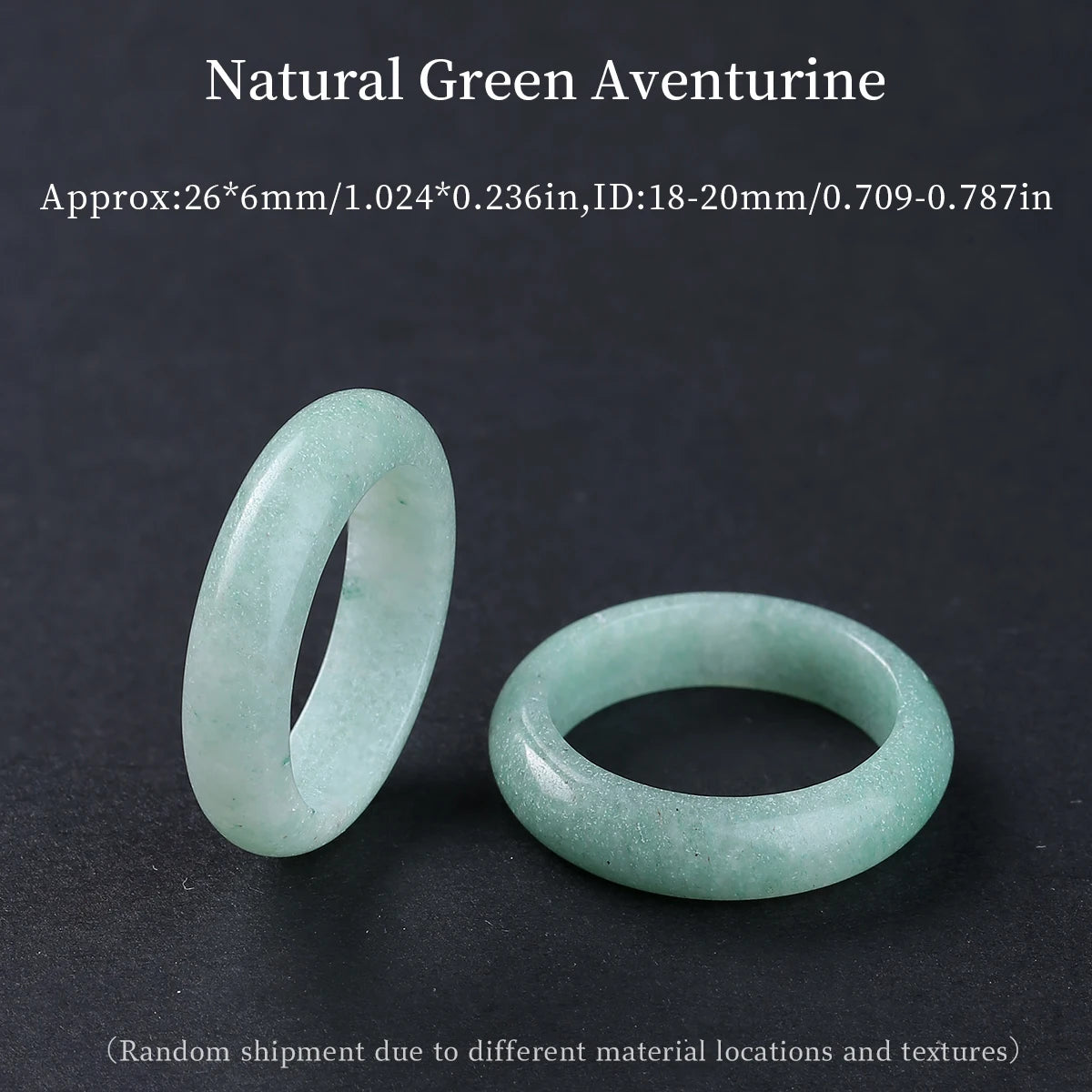 1 Pc Natural Crystal Stone Band Rings Amethyst Agate Obsidian Finger Solid Ring Women Men Minimalist Energy Healing Jewelry Gift