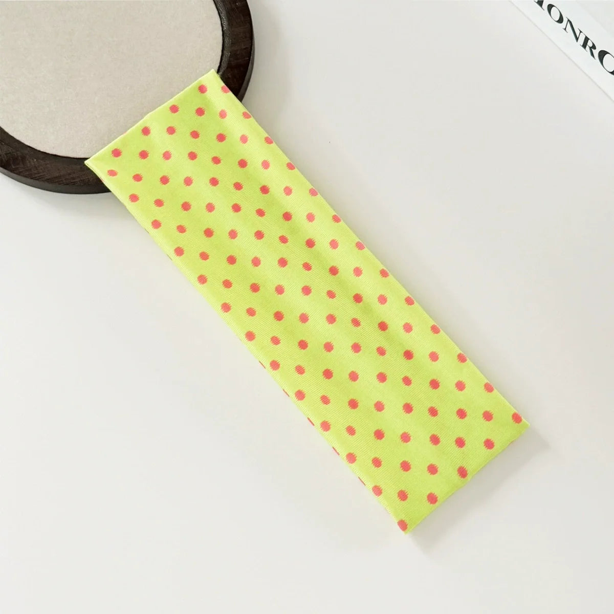 Y2K Retro Boho Breeze Wind Dot Stretch Women's Hairbands Korean Ins Fashion Wide Headbands Yoga Sports Dating Hair Accessories