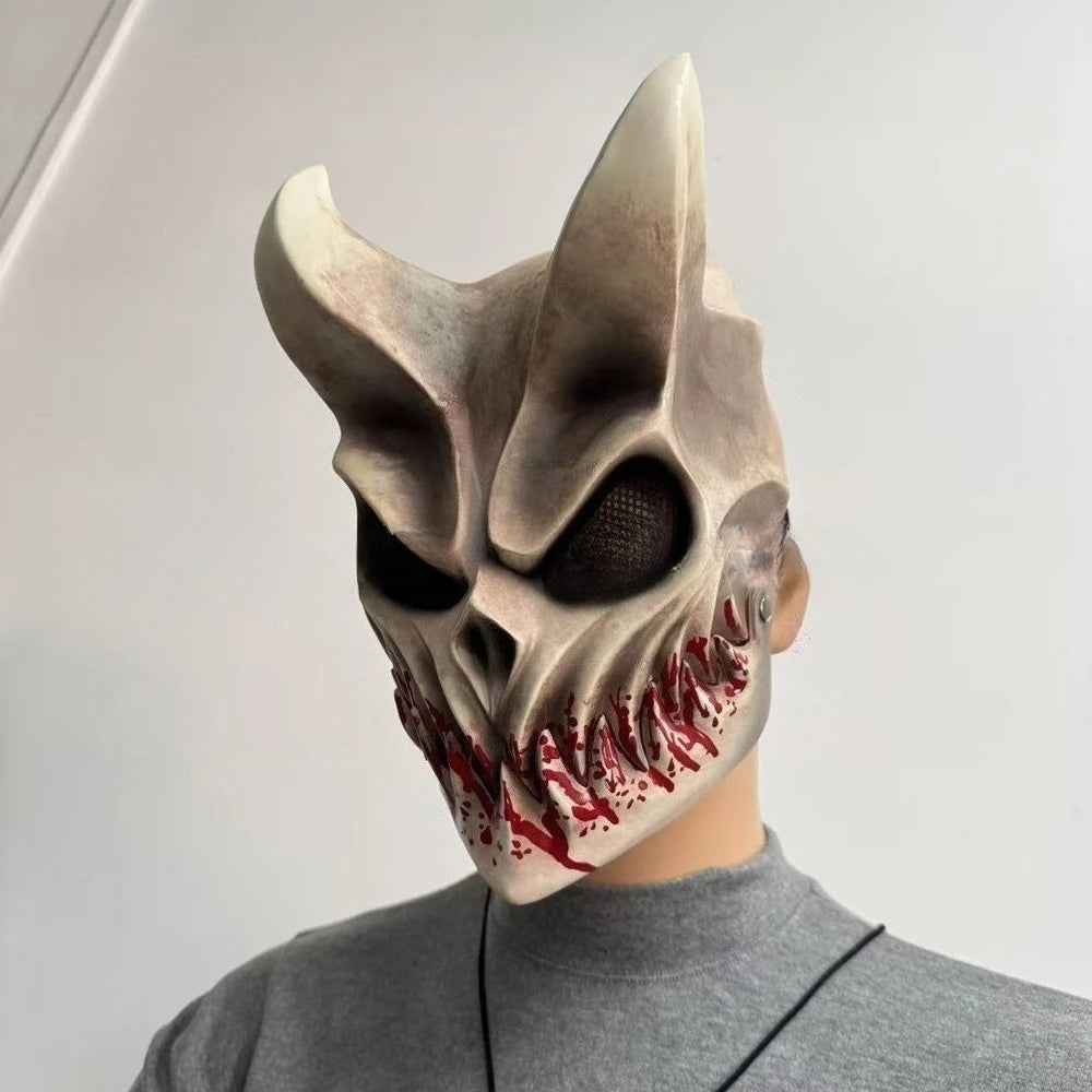 Mouth Movable PVC Mask Dead Core Band Mask Halloween Ball Props