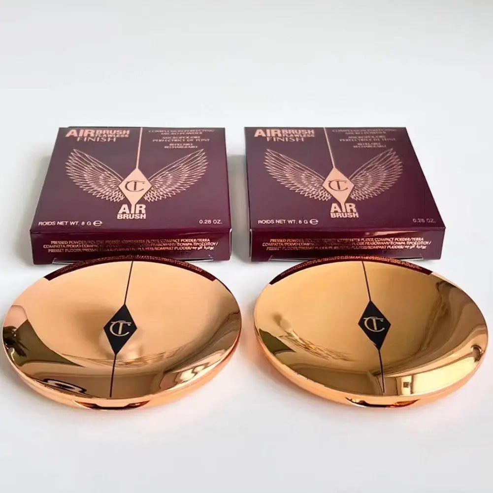 Portable Setting Powder Flawless Powder Natural Makeup Long-lasting Oil Control Waterproof Skin Brightening Concealer for Woman