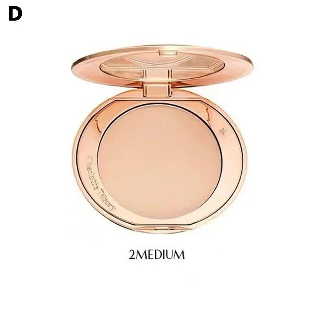 Portable Setting Powder Flawless Powder Natural Makeup Long-lasting Oil Control Waterproof Skin Brightening Concealer for Woman