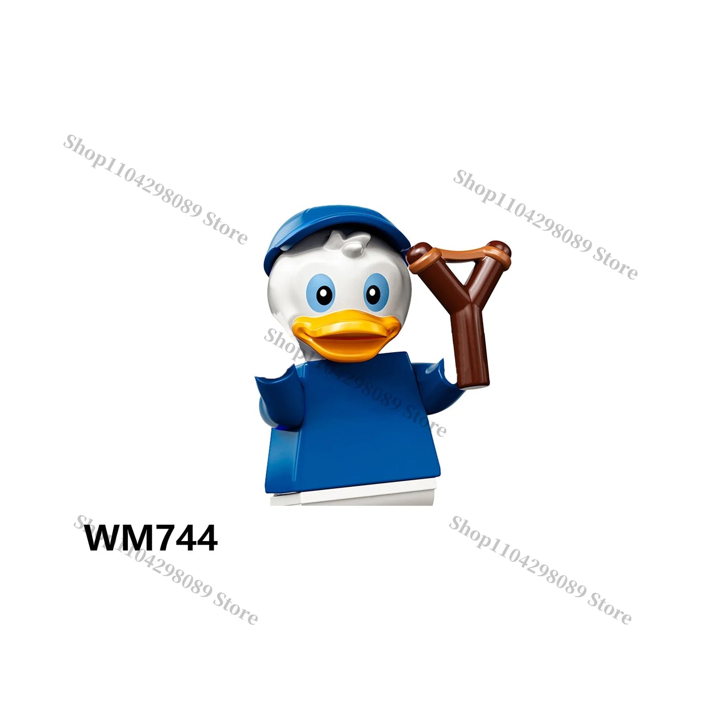 Disney building block anime cartoon characters Chip Dale Woody Donald Duck Mario mini Assembly brick figurines birthday gifts