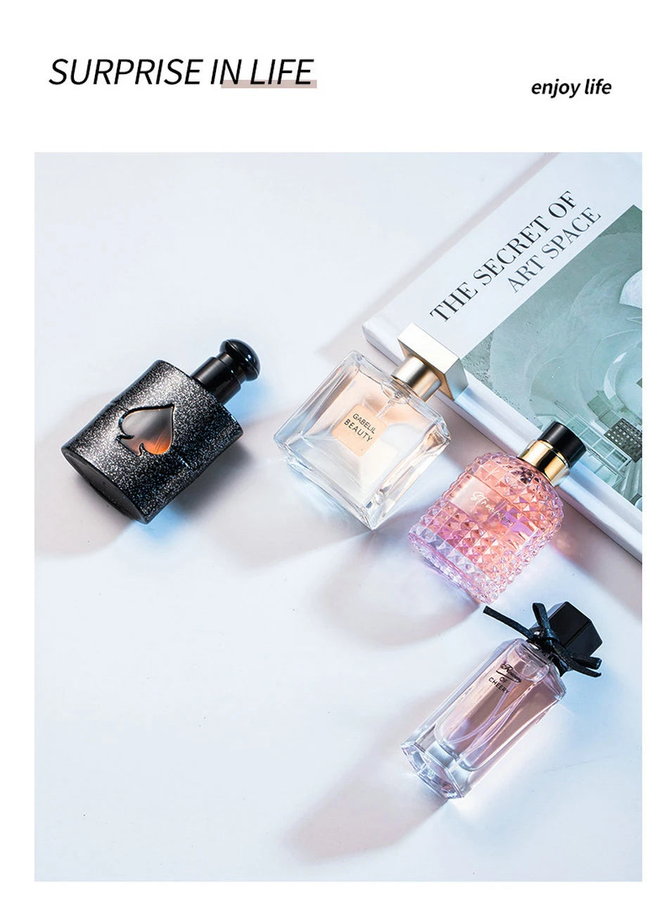 Brand Women Perfume Gift Box 4PCS Set 105ml Floral Scent Spray Pheromone Perfumes Feminino Lasting Fragrance Parfum Pour Femme