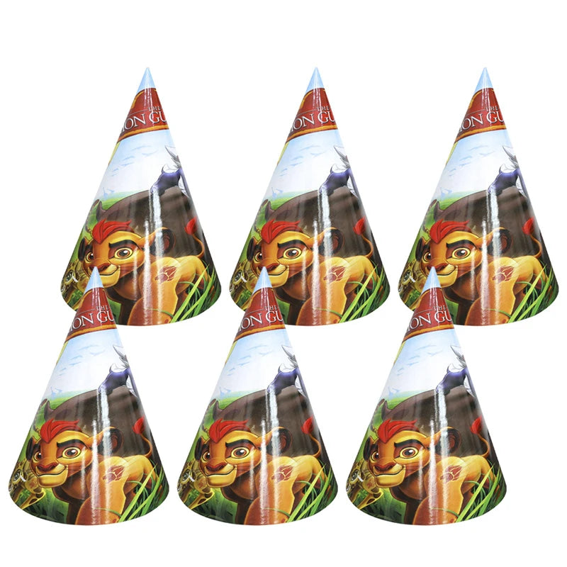 Disney The Lion King Birthday Party Decoration New Plates Cups Napinks Tablecloth King Lion Birthday Balloon Party Favor Balloon