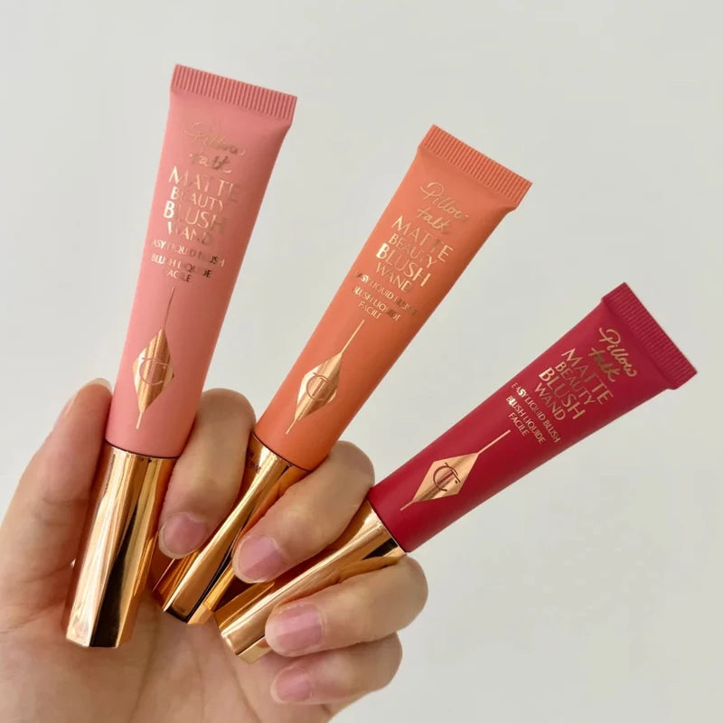 Hot CT Diamond Metal Glitter Rotary Lipstick Waterproof Durable Matte Powder Beauty Blush Wand Natural Color Advanced Cosmetics