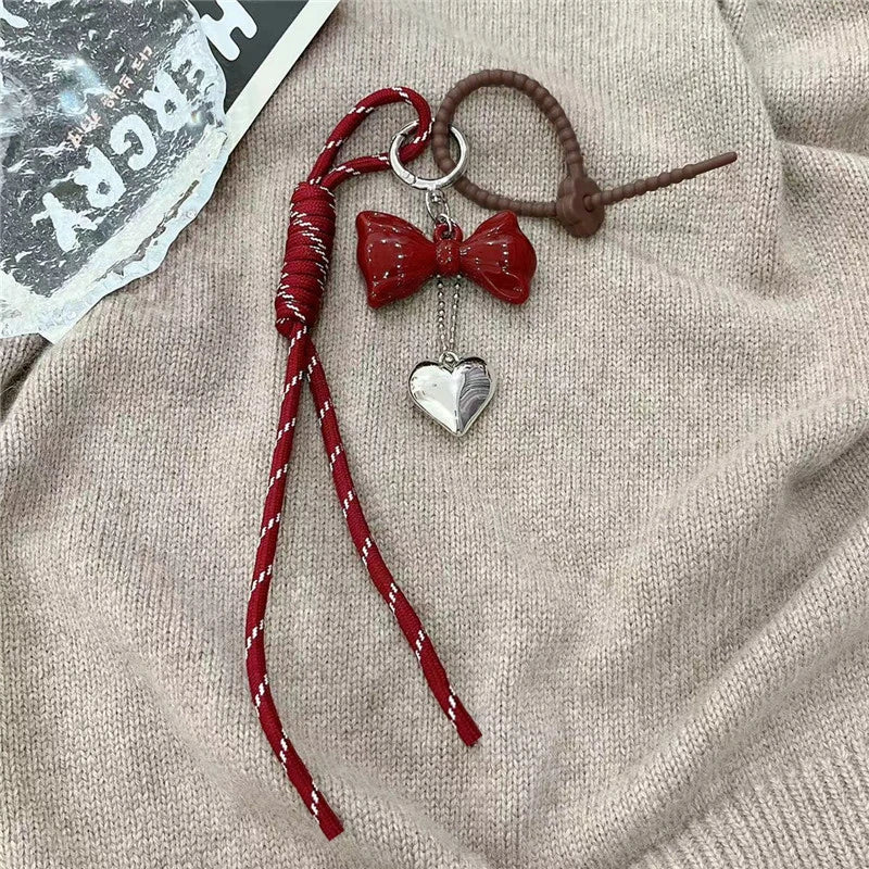 Ins Creative Sweet Cool Style Fashion Bag Hanging Decoration Phone Case Pendant Keychain Decoration Hanging Chain