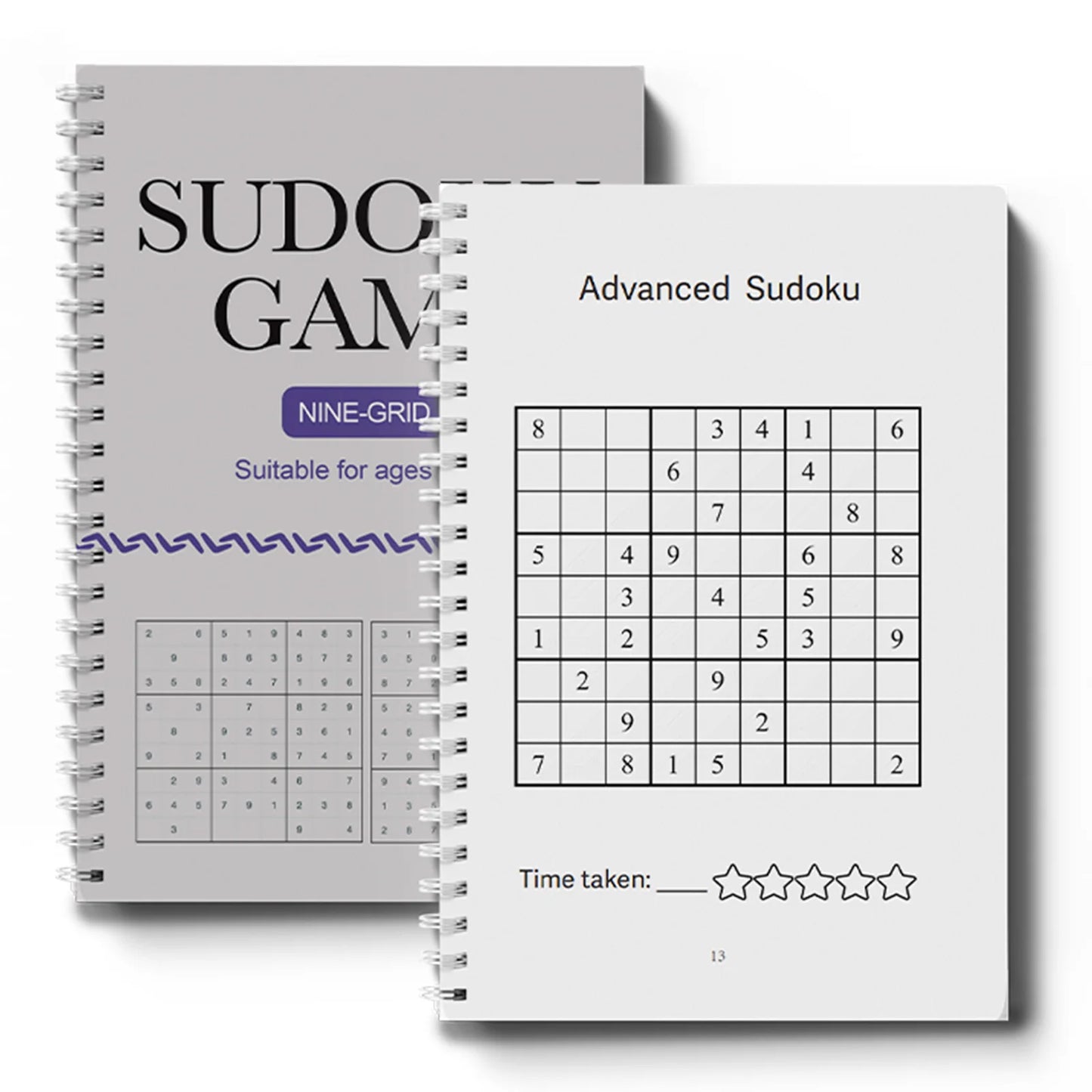 Sudoku for Kids Ages 3-6,6-9,9-12,12+ – Fun Logic Puzzle Workbook Set to Build Focus & Brain Skills