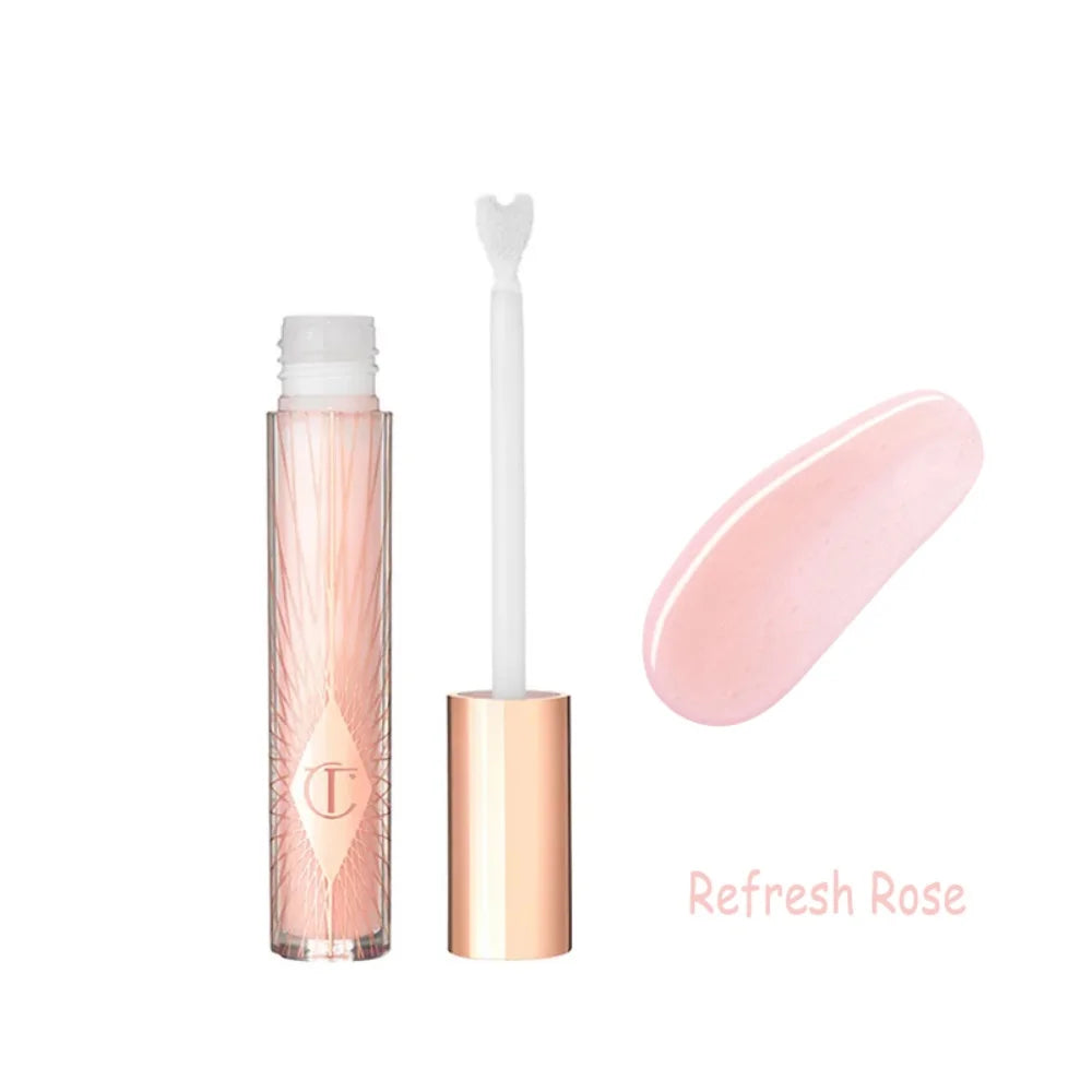 Charlotte Tilbury Lip Gloss Collagen Lip Bath Sugar Heart Water Light of Lip Stick Long Lasting Mirror Shine Finish Lip Makeup