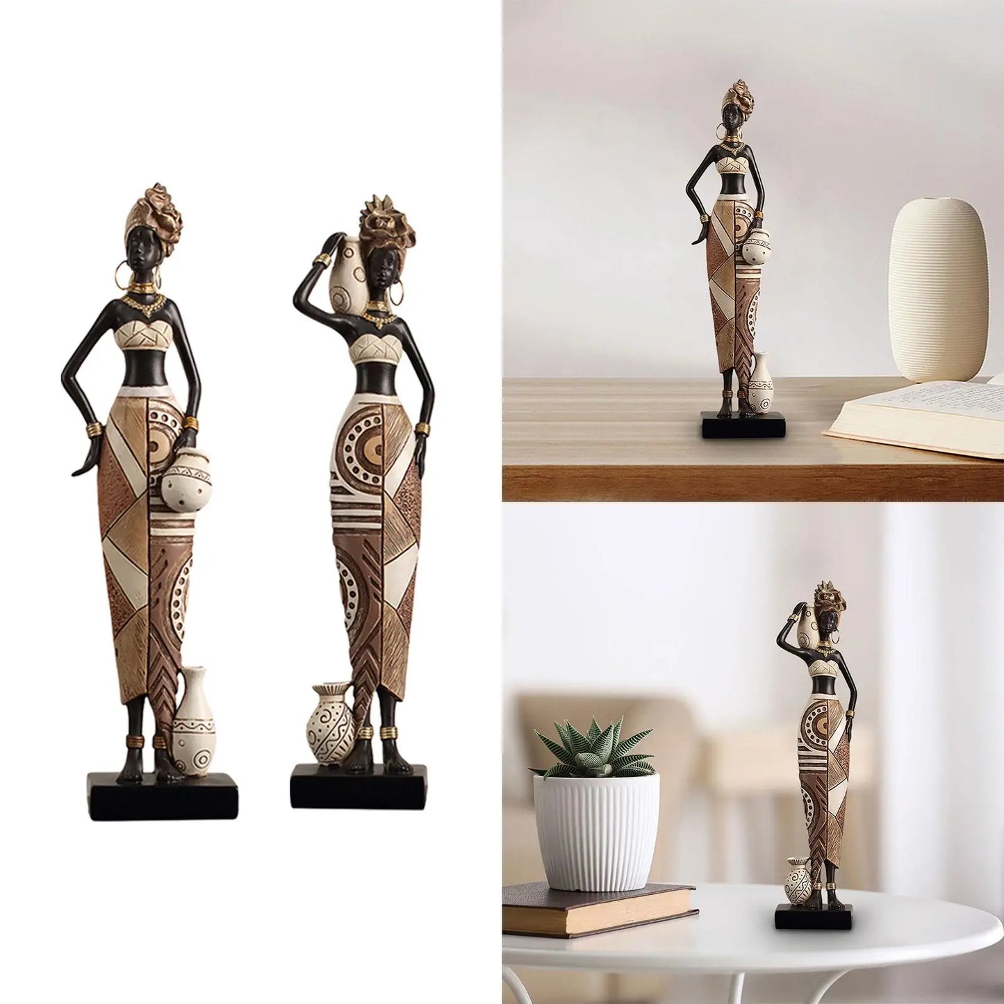 African Women Statue