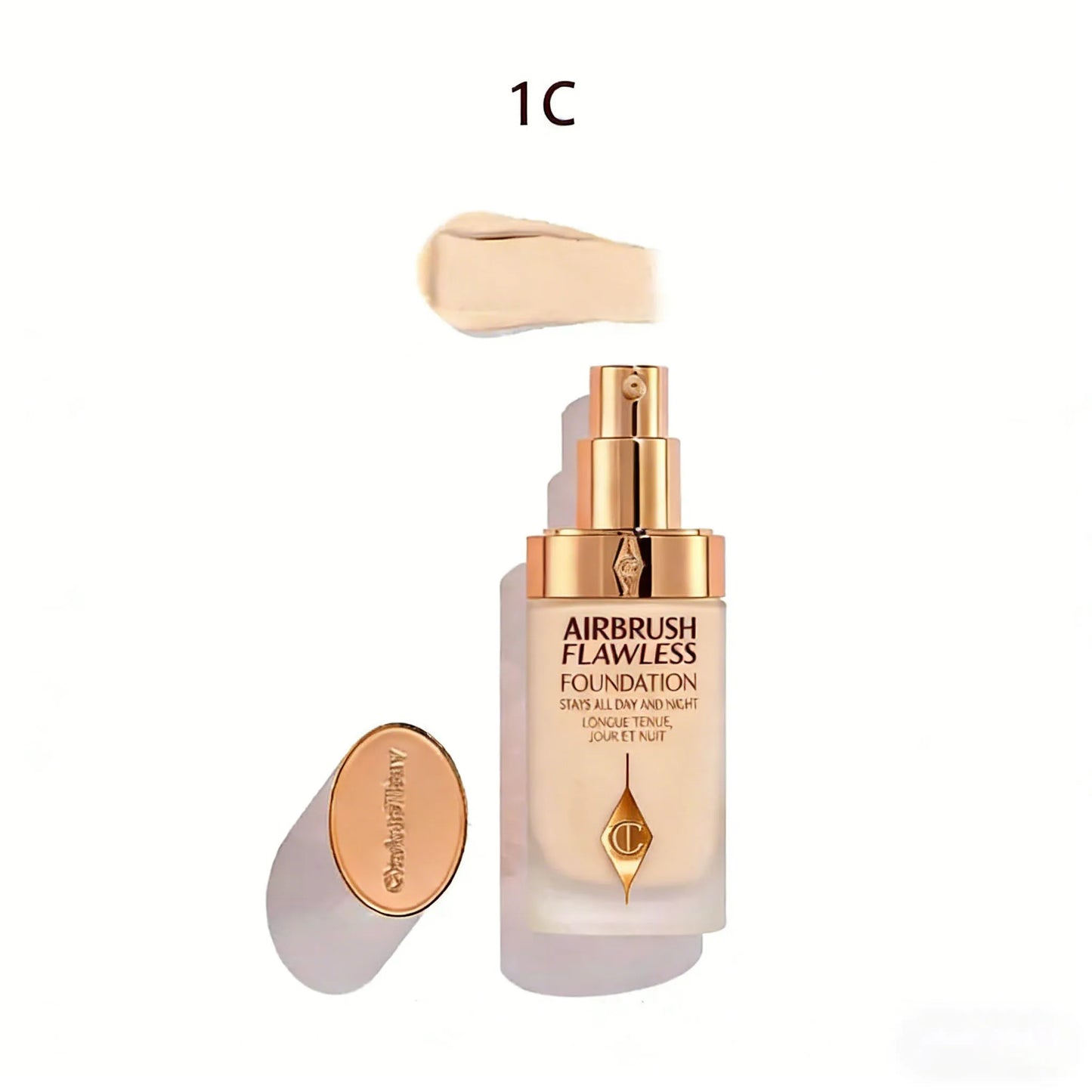 Charlotte Tilbury Liquid Foundation Cushion Foundation Setting Spray Pressed Powder Love 2 Color Powder Blusher Eyeshadow Rouge
