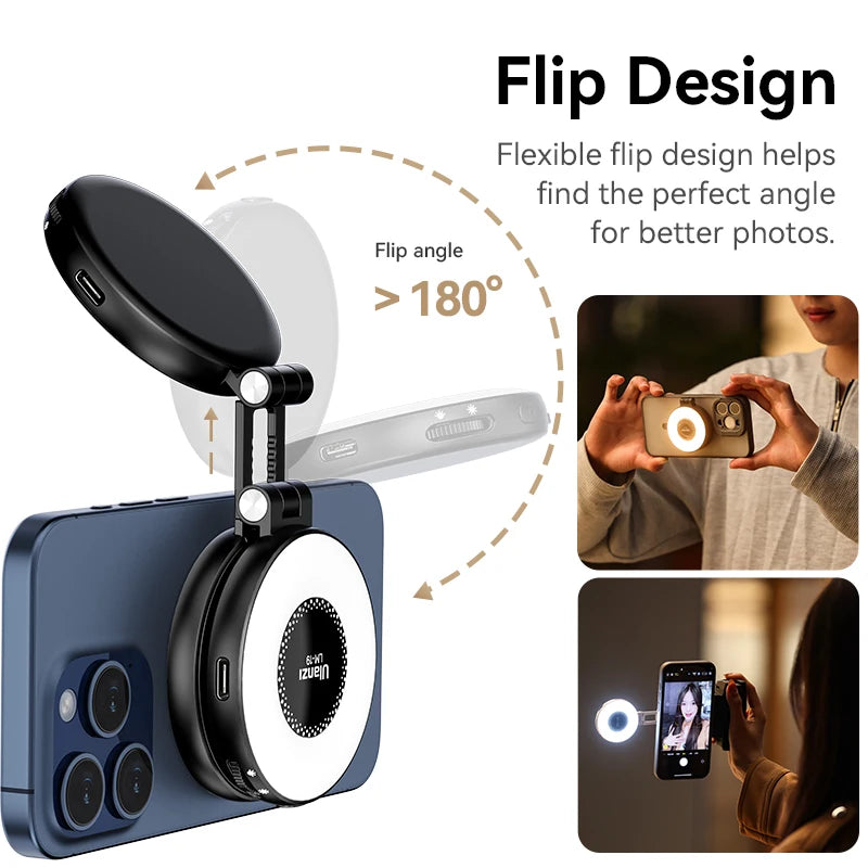 Ulanzi LM19 Bi-color MagSafe Light Phone Stand