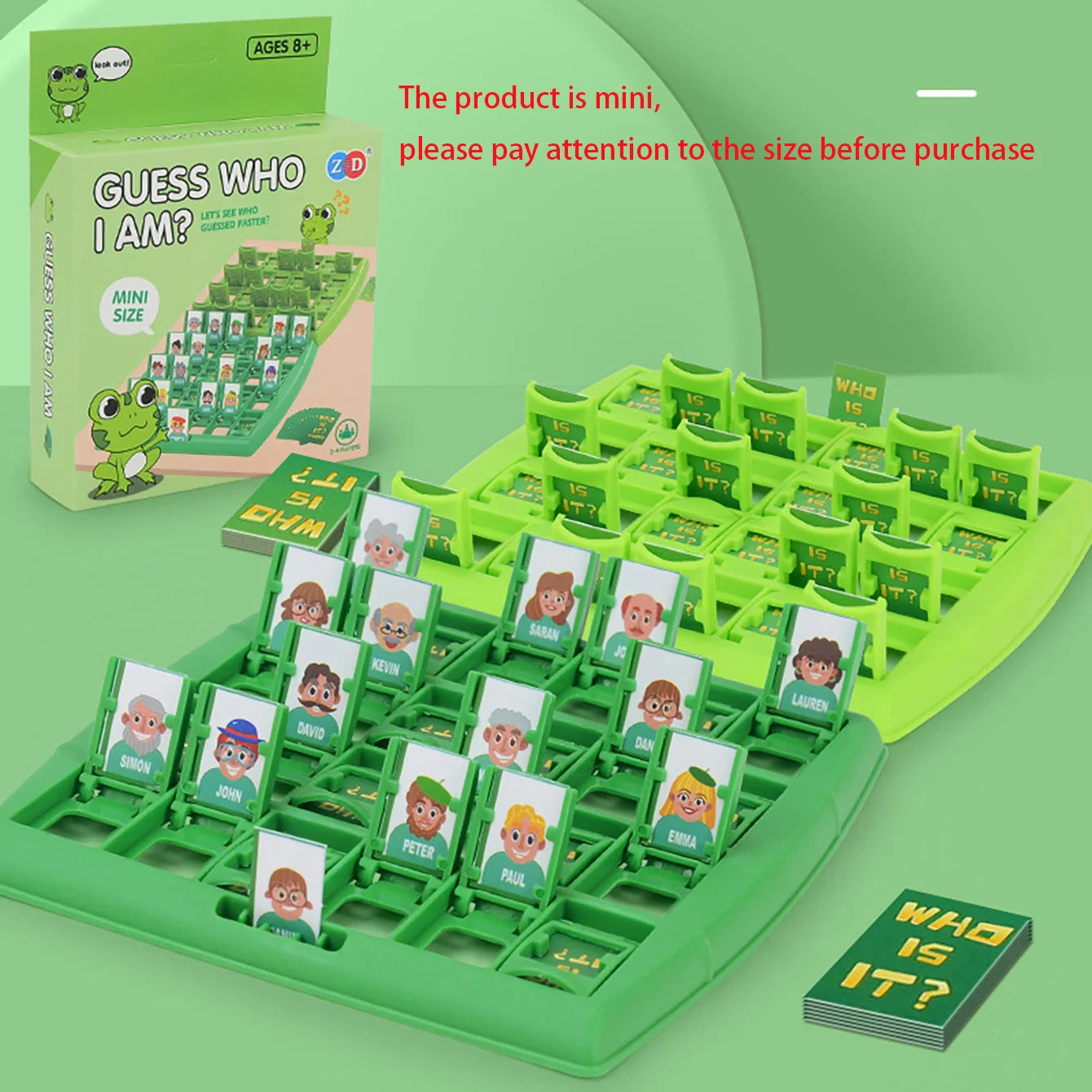 Family Guessing Board Game Who Am I Classic Toys Memory Training Parent Child Leisure Time Party Puzzle Games For Kids