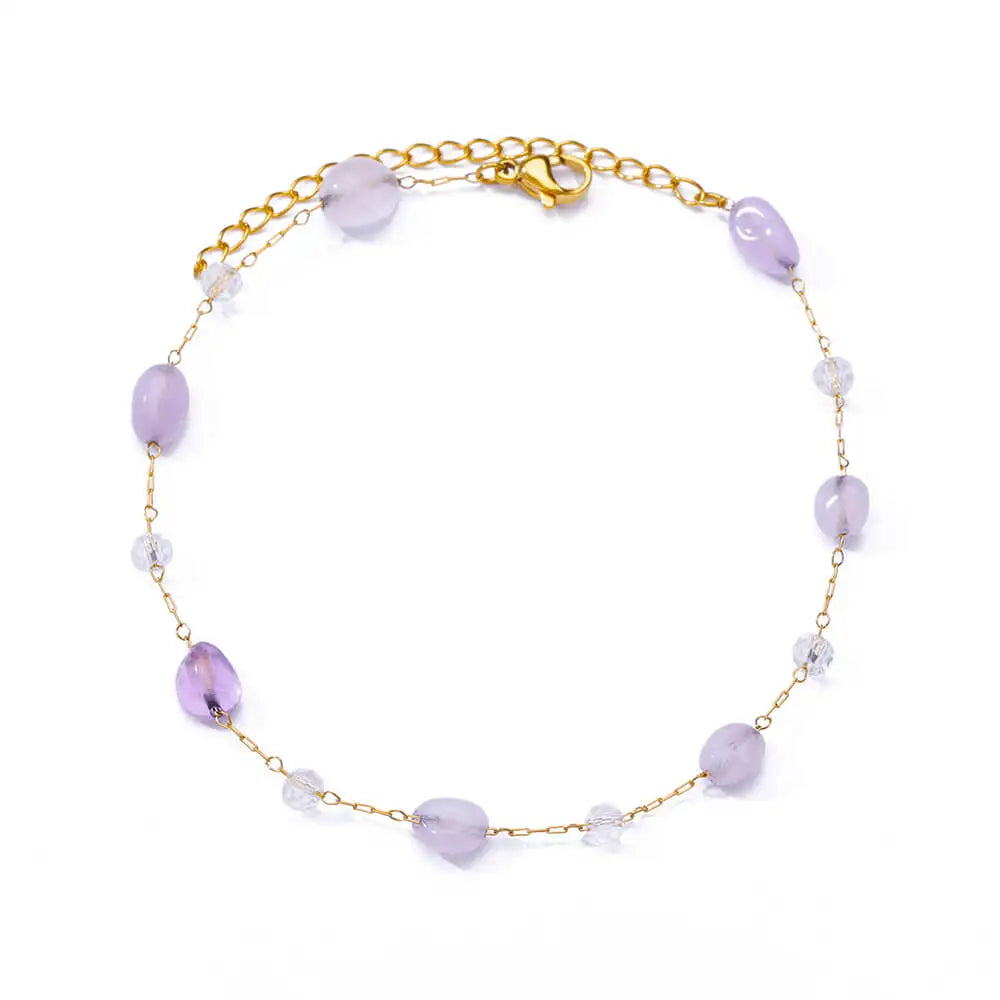Elegant Zircon Flowers Bracelet For Women Girls Charm Gold Color Stainless Steel Plant Bracelets Luxury Designer Jewelry Gifts
