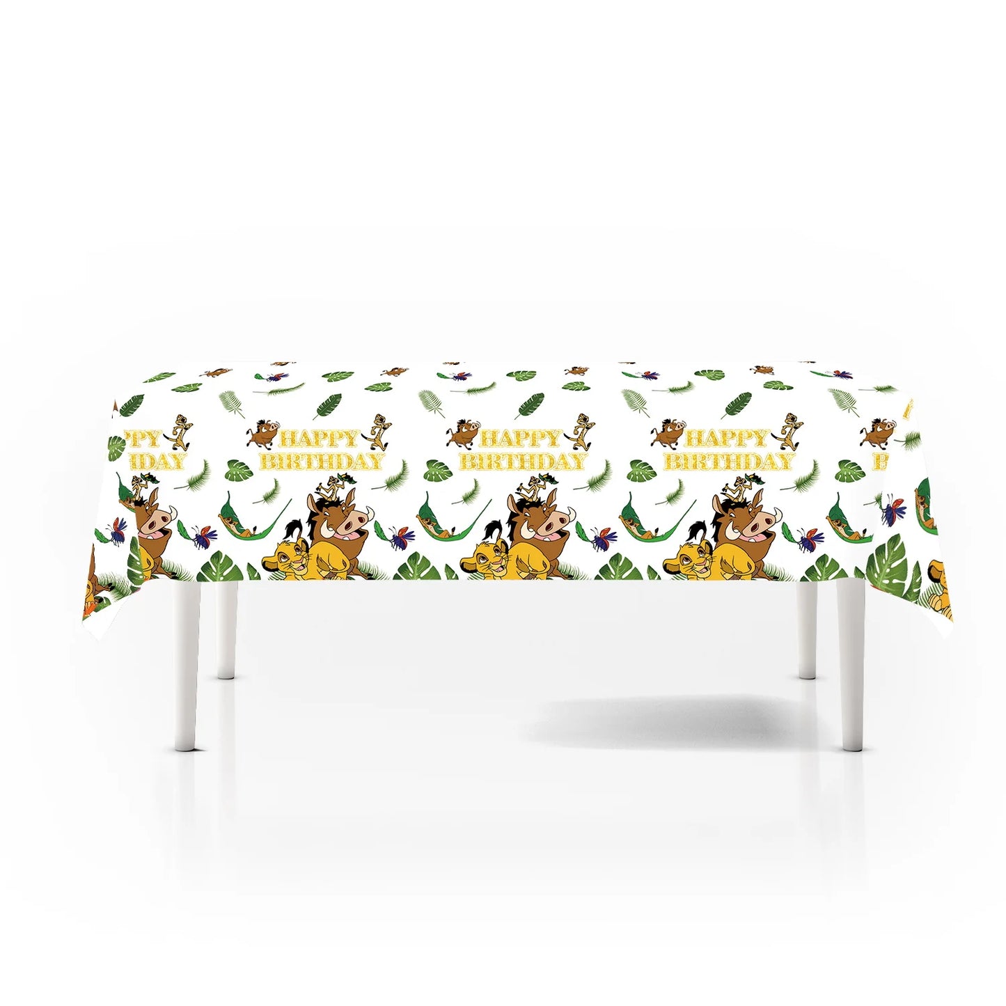 Disney The Lion King Birthday Party Decoration New Plates Cups Napinks Tablecloth King Lion Birthday Balloon Party Favor Balloon