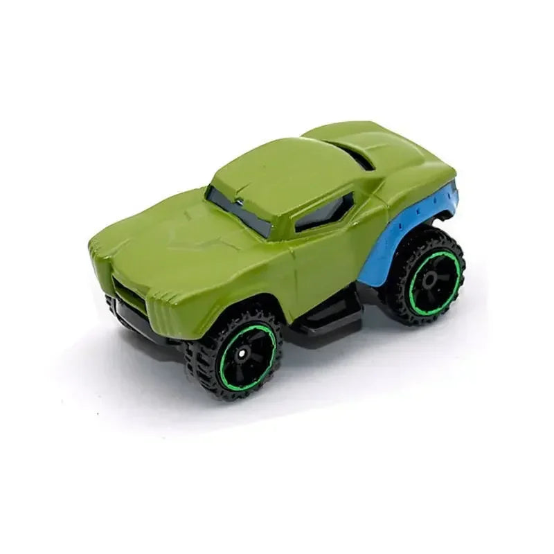 6Pcs/set Marvel Racing Cars Avengers Car Captain America Hulk Ironman Spiderman Venom Action Figures Kids Birthday Gift