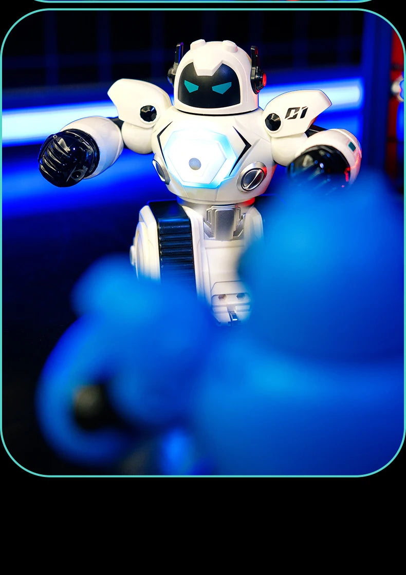 JJRC R30 parent-child interactive remote control football fighting robot double boxing remote control boy DIY children's toy