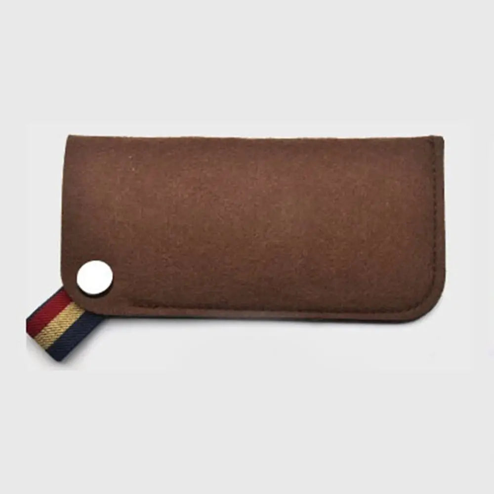 2019 New Unisex Fashion Felt Sunglasses Storage Bags For Men Women Colorful Candy Eyeglasses Box Soft Bag Accessoires