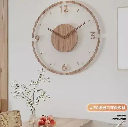 Modern Transparent Floating Digital Wall Clock Decoration Special Material Disk Battery Powered Home Decorative Wall Clock