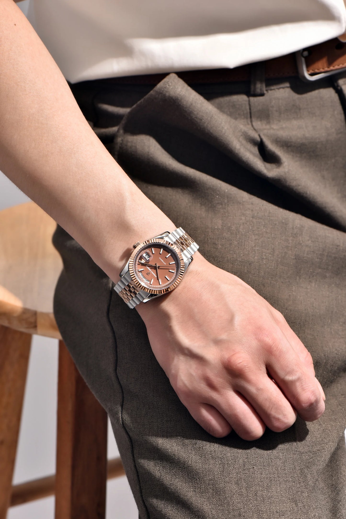 PAGANI DESIGN 2026 New Enamel Dial DD36 Luxury Silver Gold Automatic Watch For Men AR Sapphire crystal Mechanical Wristwatch Men