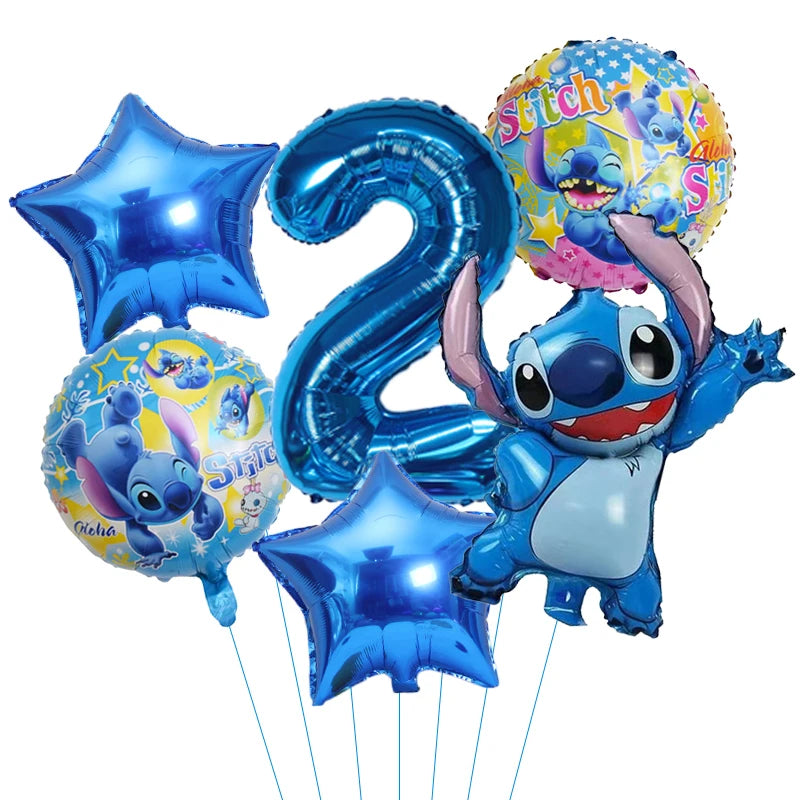 Disney Stilt themed party disposable cutlery paper cup paper plate table bra flag children's birthday party decoration set