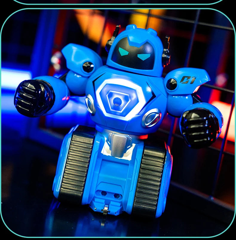 JJRC R30 parent-child interactive remote control football fighting robot double boxing remote control boy DIY children's toy