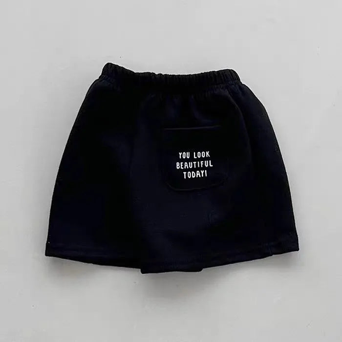 K2694 Unisex Kids' Summer Thin Sporty Shorts 2025 New Style Korean Fashion Versatile Children's Clothing for Boys And Girls