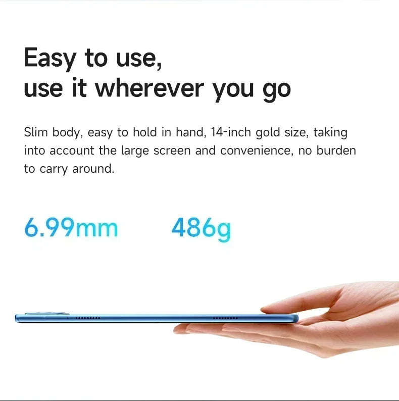 2025 New Original Global Edition Tablet Android 14 iPad Air Pro 22GB+2TB Snapdragon 888 Tablet 5G Dual SlM Card WIFI HD 4K MiTab