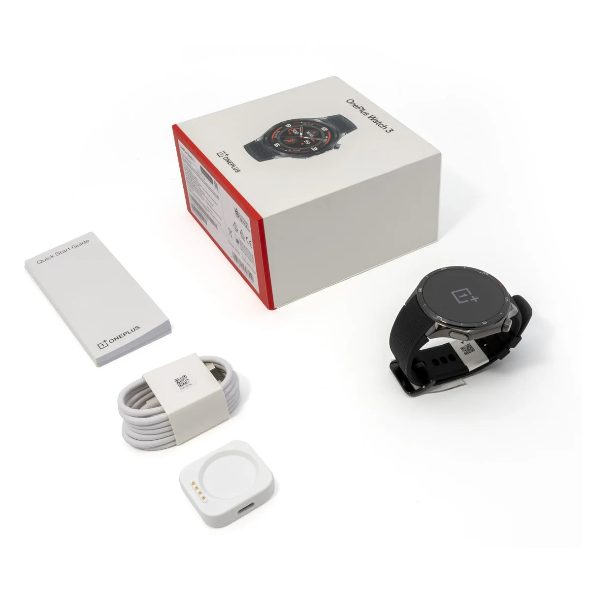 2025 New OnePlus Watch 3 Global Version Smart Watch 1.50 inches AMOLED 32GB Memory Snapdragon W5 Wear OS by Google NFC IP68 5ATM