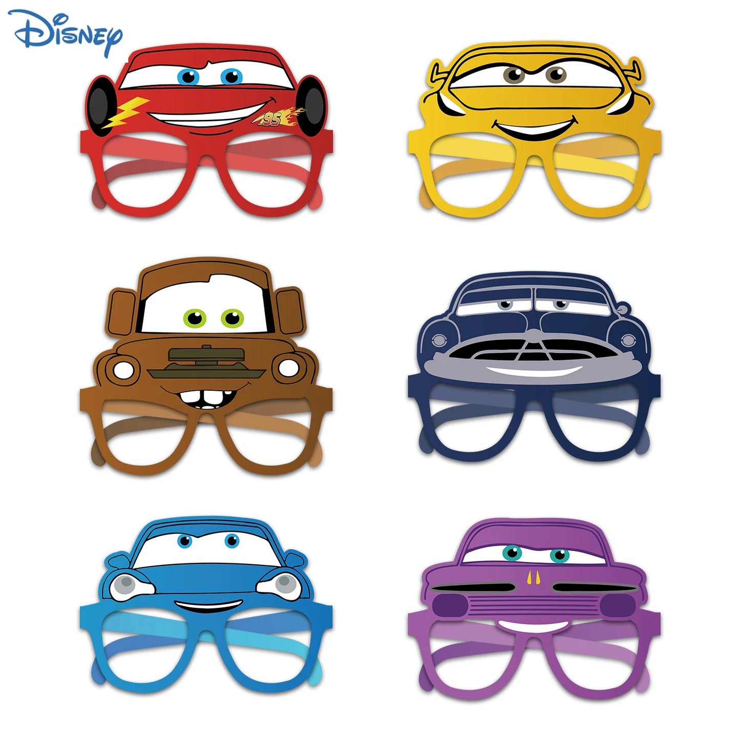 Disney Cars Birthday Decoration, Cartoon, Lightning Mcqueen, Paper Plates, Napkins, Cups, Balloon, Event Supplies, Baby Shower
