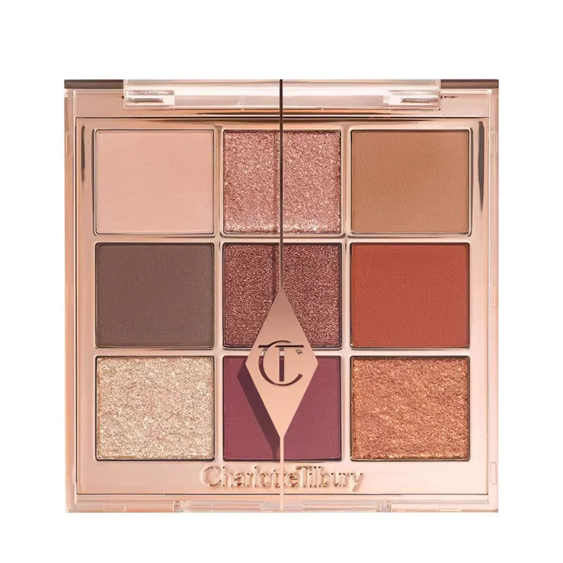 Charlotte Tilbury Liquid Foundation Cushion Foundation Setting Spray Pressed Powder Love 2 Color Powder Blusher Eyeshadow Rouge