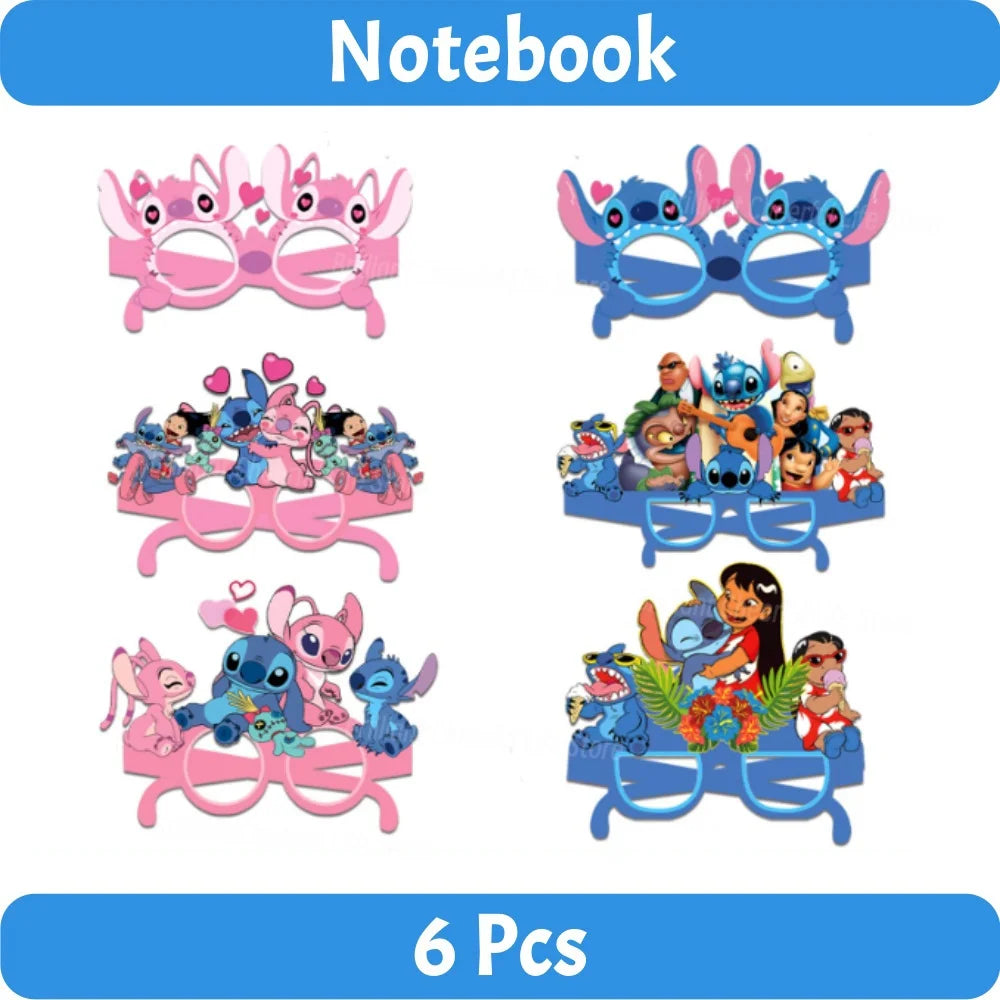 Stitch Birthday Decoration Lilo and Stitch Theme Tablecloth Paper Cup Plate Balloons Baby Shower Supplies Kids Favor