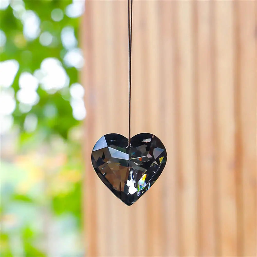 1PCs K9 Crystal Prism AB Clear Faceted Large Oval Chandelier Crystal Hanging Ornaments DIY Suncatcher Pendants Rainbow Maker