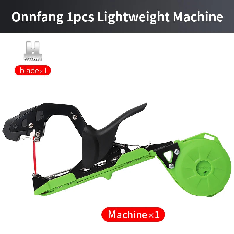 Onnfang Garden Hand Tying Machine Plant Lightweight Garden Tools Plant Tape tool for Vegetables Grapes Tomatoes Cucumbers Garden