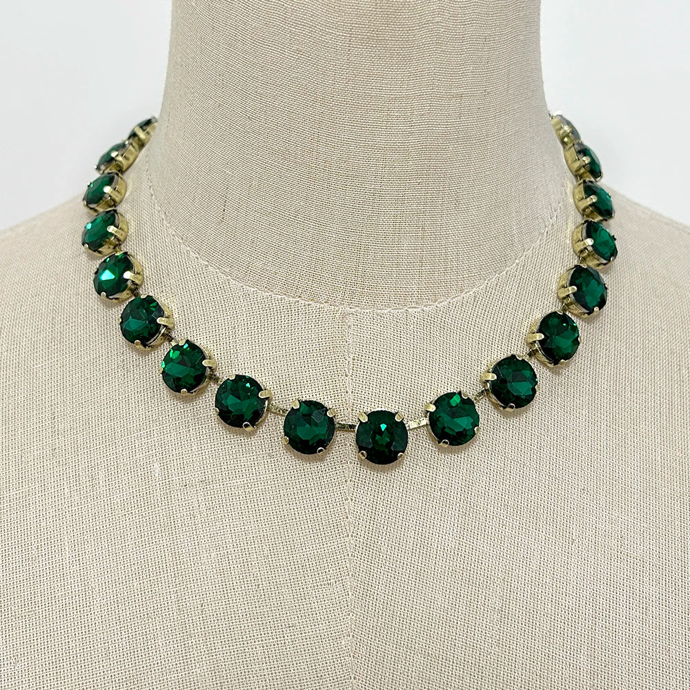 Luxury Shiny Crystal Claw Chain Necklace Multi-Color Optional Bohemian Exaggerated Clavicle Chain Big Bib Necklace Wholesale
