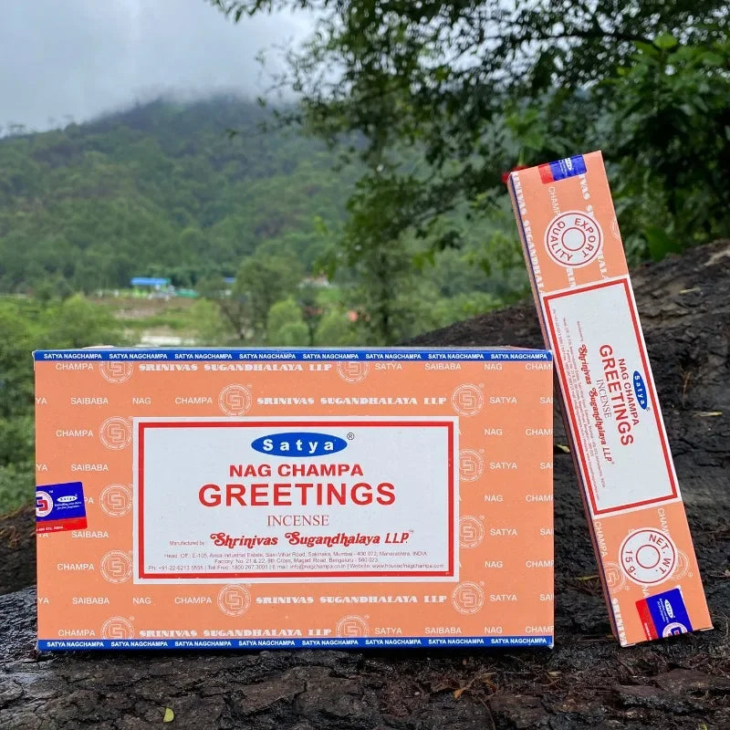 India Stick Incenses White Sage Sandalwood Natural Household Indoor Clean Air Indian Handmade Incense Sticks NAG Champa Satya