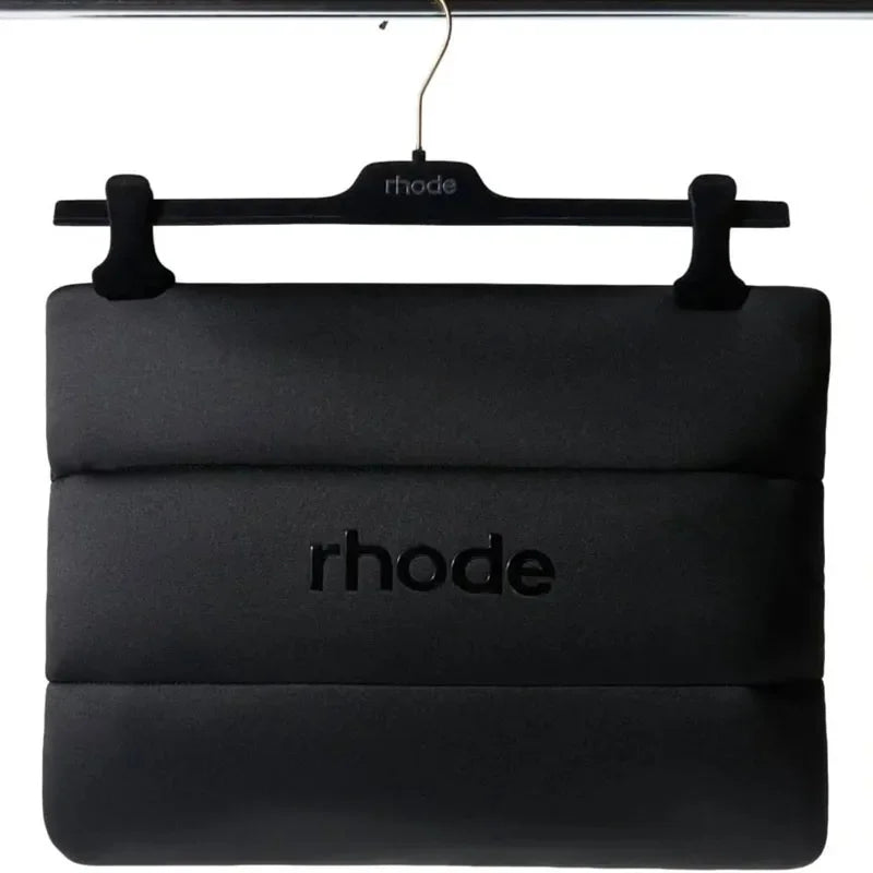 Rhode Makeup Face Cream Glazing Milk Facial Pineapple Refresh Daily Cleanser Lasting Moisturizing Cosmetic Black Storage Bag