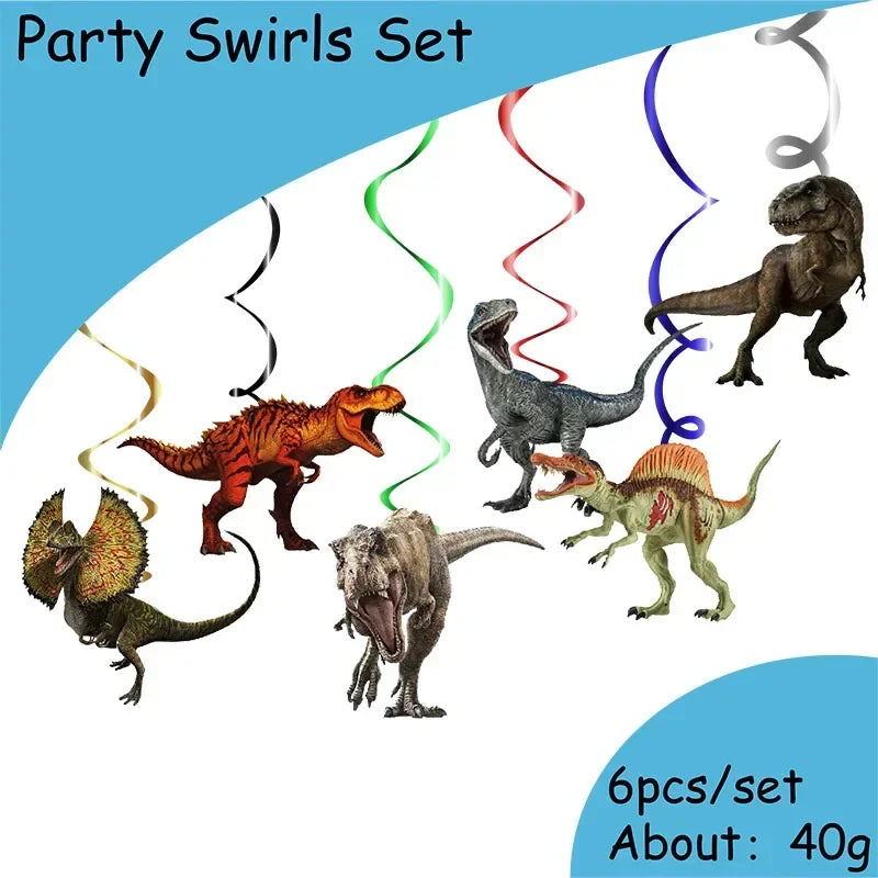 Disney Jurassic dinosaurs Party Supplies Tableware Set Cup Plates Napkins For Kids Birthday Decoration Boys and GirlsBaby Shower
