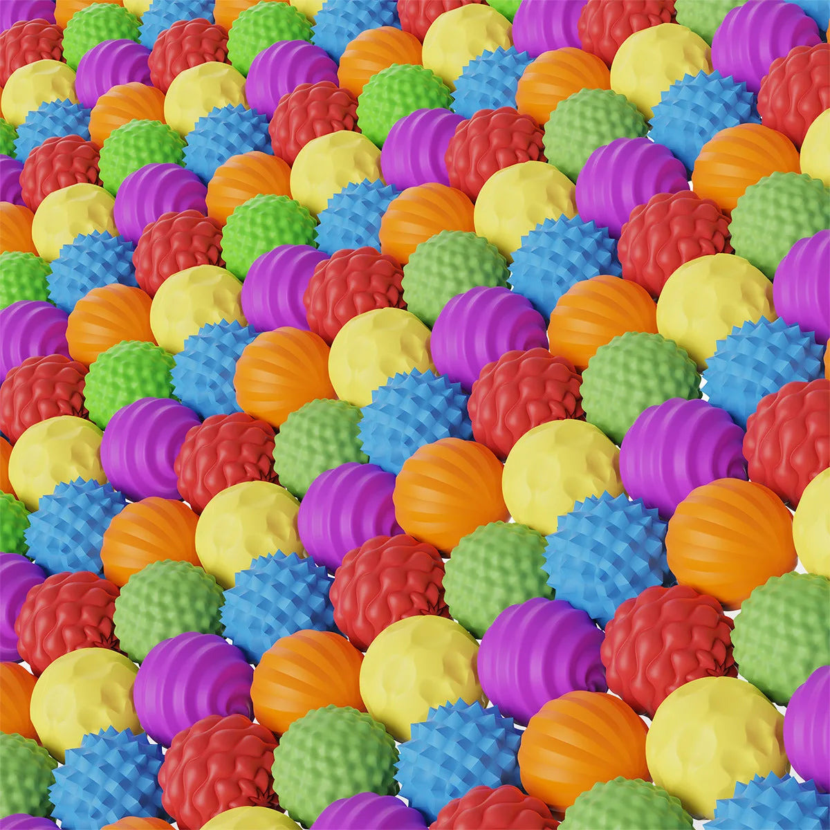 6/12Pcs Magnetic Balls EDC Relief Toys Fidgeting Antistress Anxiety Sensory Toy Magnet Balls For Adult Kids Autism ADHD