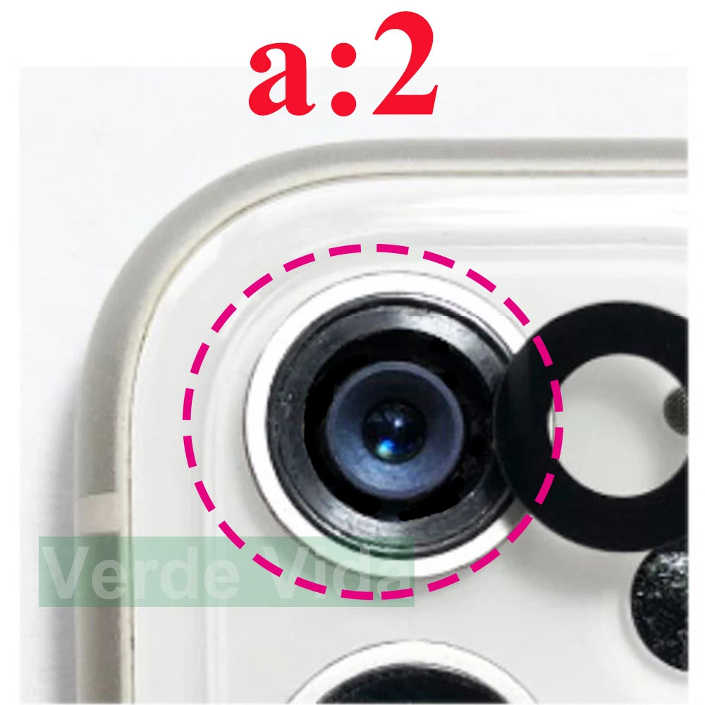 Original Back Camera Glass Replacement for iPhone 16 15 14 Pro Max 12 13 Mini 15 Plus Broken Camera Lens Repair Kits