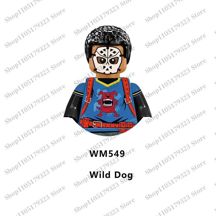 Marvel block toys Spider-Man Deadpool children's mini building blocks holiday gift brick toys